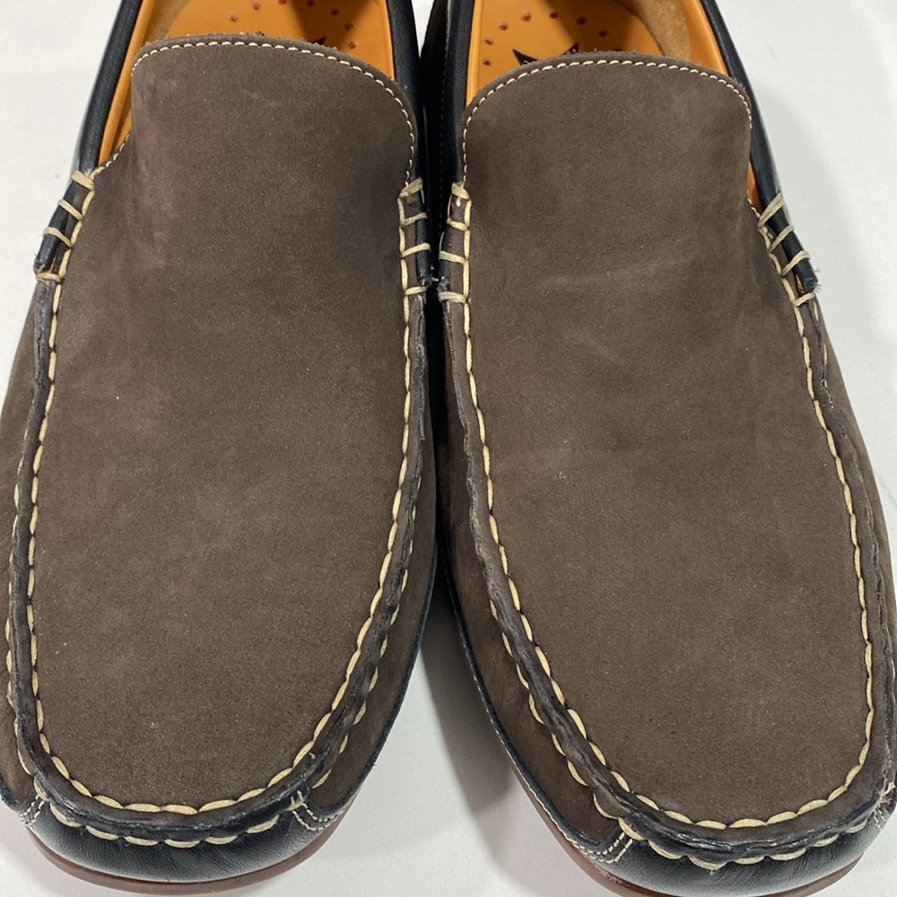 Mephisto Men's Baduard Slip-On Loafer‎ Dark Brown Nubuck Size US 8 - Picture 14 of 14